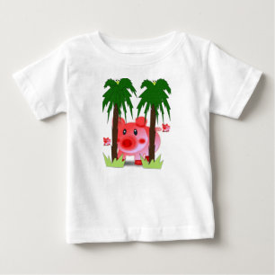 Baby T-Shirt Pig