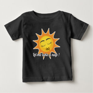 Baby T-Shirt : Take a Nap (black)