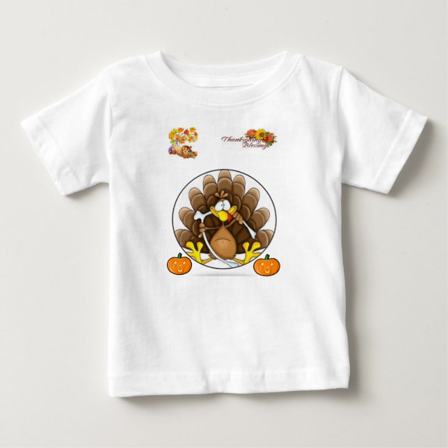 Baby T-Shirt Thanksgiving (Front)