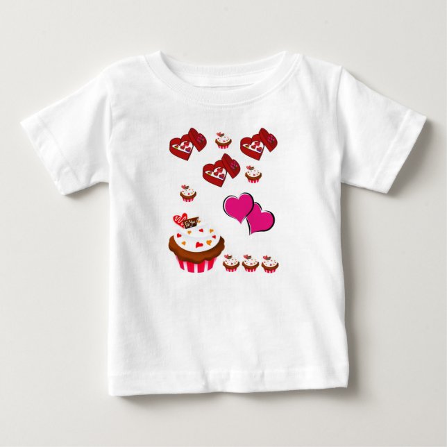 Baby T-Shirt Valentine's Day (Front)
