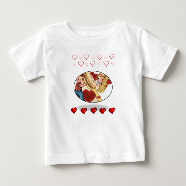 Baby T-Shirt Valentine's Day (Front)
