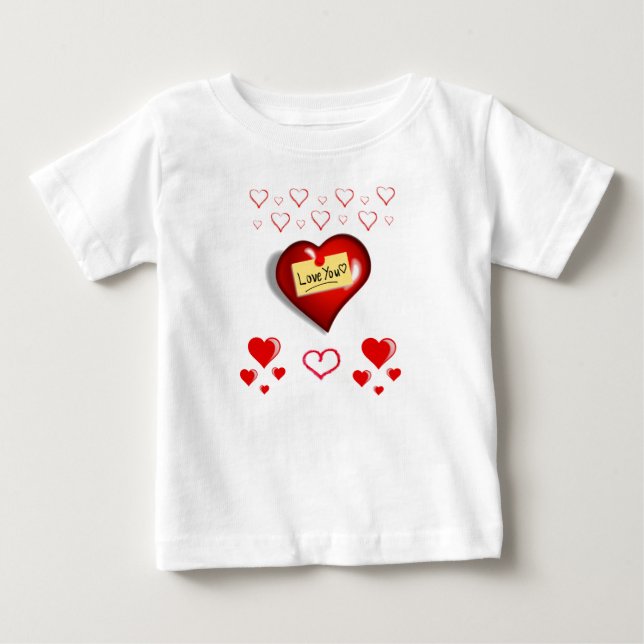 Baby T-Shirt Valentine's Day (Front)