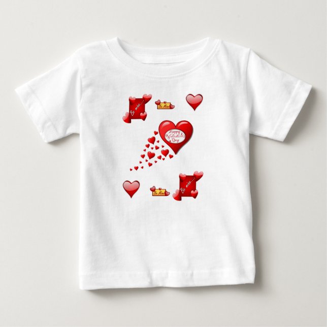 Baby T-Shirt Valentine's Day (Front)