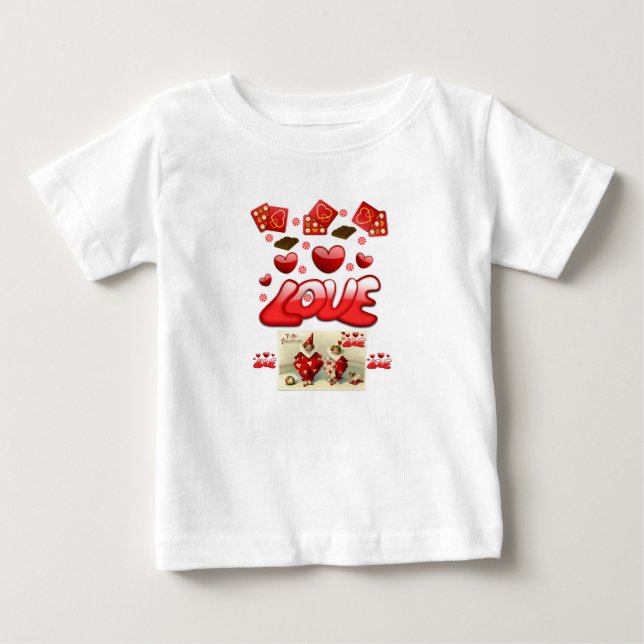 Baby T-Shirt Valentine's Day (Front)