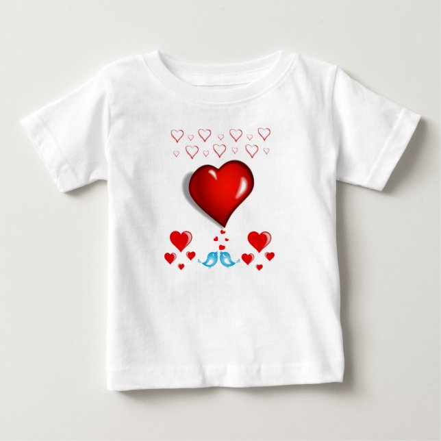 Baby T-Shirt Valentine's Day (Front)