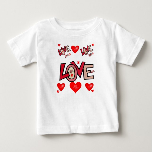 Baby T-Shirt Valentine's Day (Front)