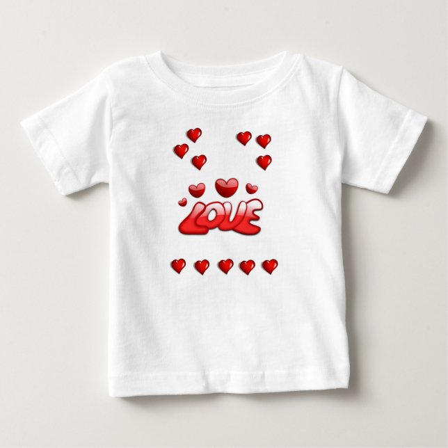 Baby T-Shirt Valentine's Day (Front)