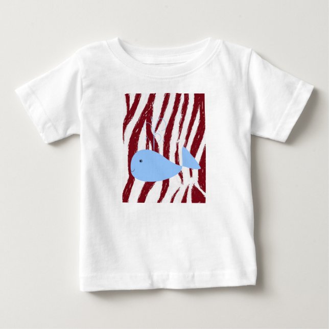 Baby T-Shirt Whale (Front)