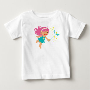 Baby t-shirt with fairy girl