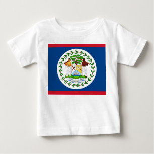Baby T-Shirt with Flag of Belise