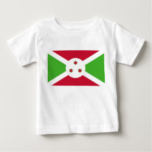 Baby T-Shirt with Flag of Burundi