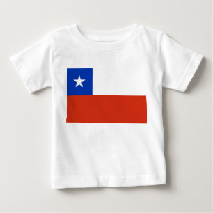 Baby T-Shirt with Flag of Chile