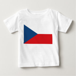 Baby T-Shirt with Flag of Czechia