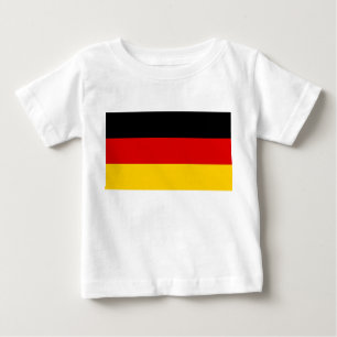 Baby T-Shirt with Flag of Germany