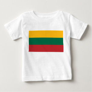 Baby T-Shirt with Flag of Lithuania