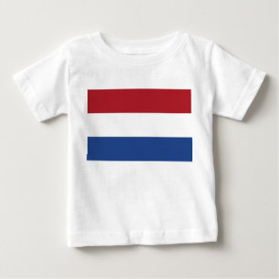 Baby T-Shirt with Flag of Netherlands