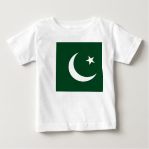 Baby T-Shirt with Flag of Pakistan