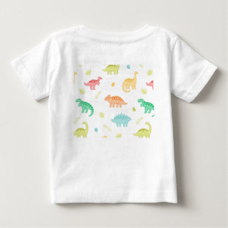 Baby t-shirts with dinosaur themes