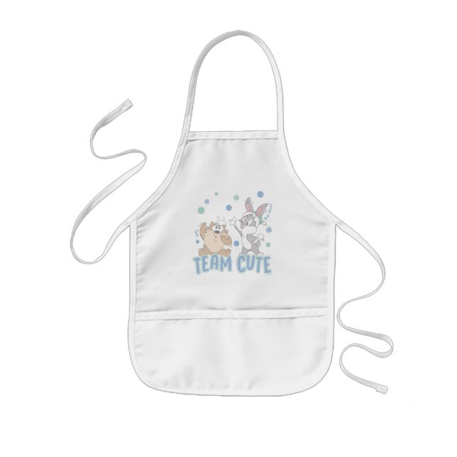 Baby TAZ™ & BUGS BUNNY™ Team Cute Kids Apron (Front)