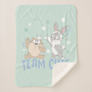 Baby TAZ™ & BUGS BUNNY™ Team Cute Sherpa Blanket