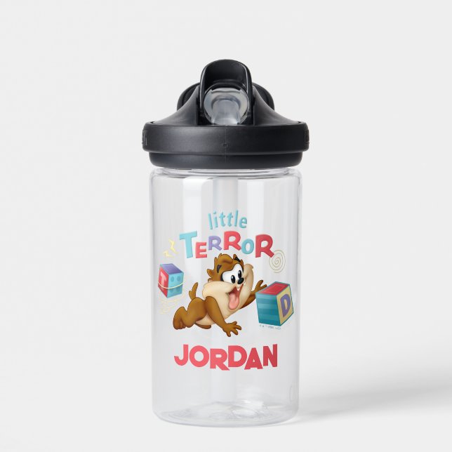 Baby TAZ™ | Little Terror | Add Your Name Water Bottle (Front)
