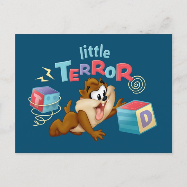 Baby TAZ™ | Little Terror Invitation Postcard (Front)