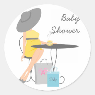 Baby Tea Classic Round Sticker