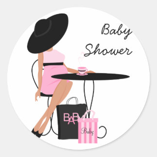 Baby Tea Classic Round Sticker