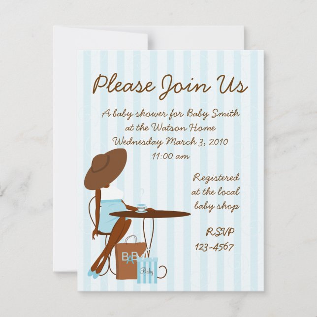 Baby Tea Invitation (Front)