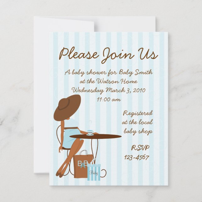 Baby Tea Invitation (Front)