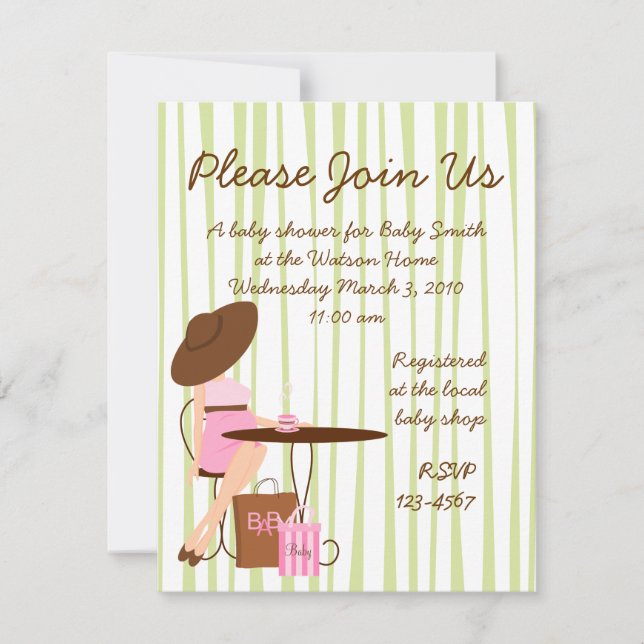 Baby Tea Invitation (Front)