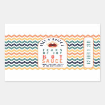 Baby Tears of Joy Hot Sauce Labels | 5 oz Bottle