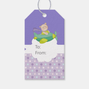 Baby Teddy Bear Gift Tag