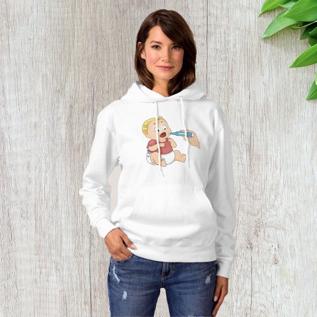 Baby Temperature Check Paediatrics Health  Hoodie (Creator Uploaded)