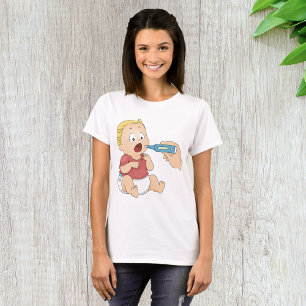 Baby Temperature Check Paediatrics Health  T-Shirt