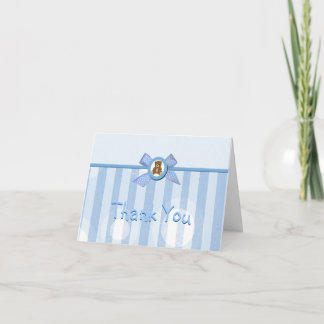 Baby thank you card