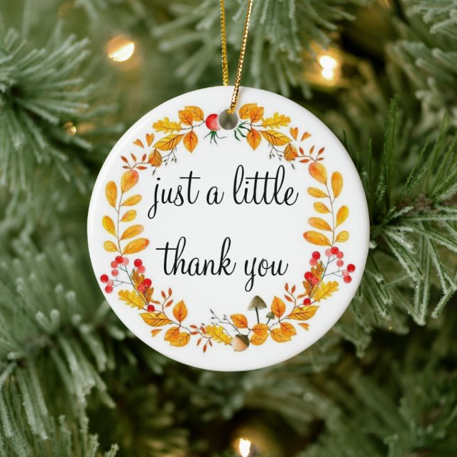 Baby Thank You Cards Ceramic Tree Decoration (Tree)