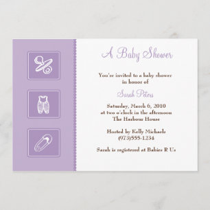 Baby Things Baby Shower Invitation