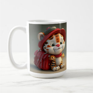 Baby Tiger Cartoon Coffee Mug