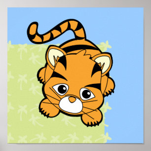 Baby Tiger Cutie Poster