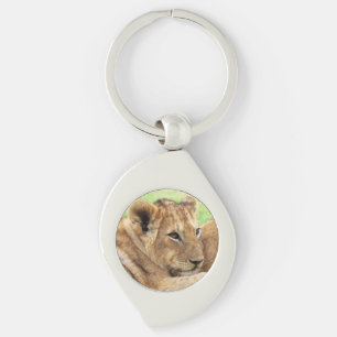 Baby Tiger key chain