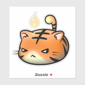 Baby Tiger Vinyl Sticker