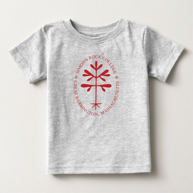 Baby/Toddler Bodysuit or Tee, Red Solid Sapling (Front)