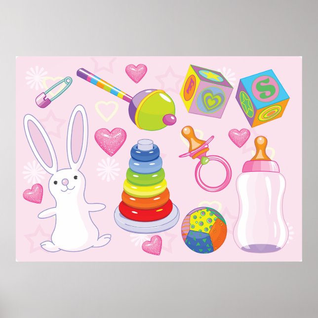 Baby Toys and Nursery Essentials  Poster (Front)
