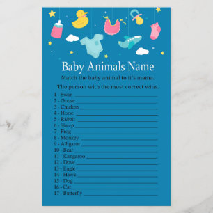 Baby toys Baby Animals Name Game