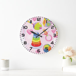 Baby Toys Large Clock