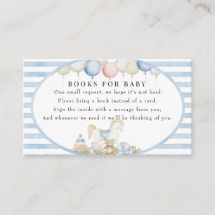 Baby Toys Vintage Baby Shower Books for Baby Enclosure Card