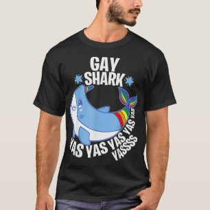 Baby Traditional Gay Shark LGBTQ Rights Pride Week T-Shirt