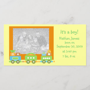 Baby Train Announcement