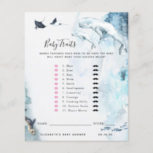 Baby Traits   Baby Shower Game